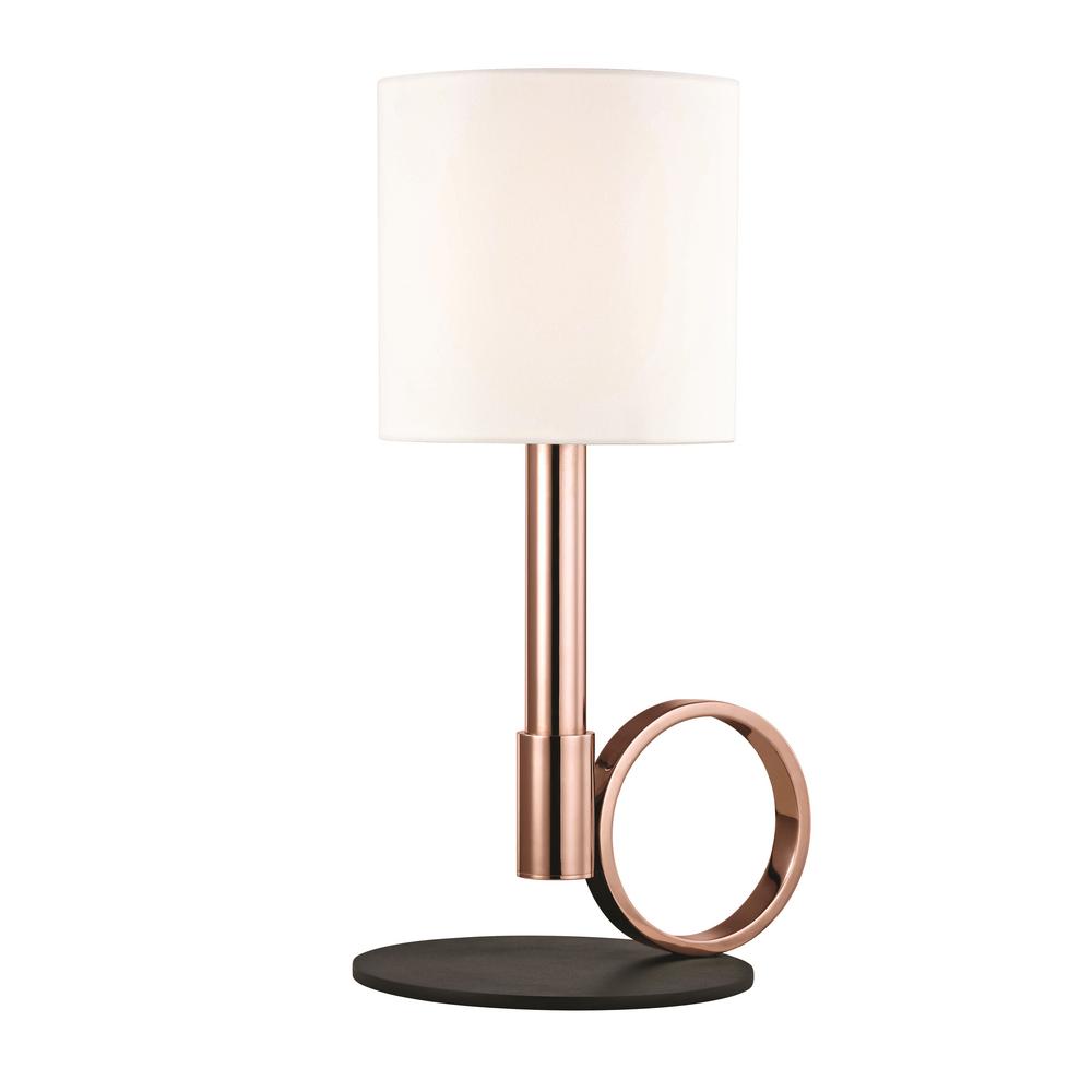 Mitzi By Hudson Valley Lighting Tink 20 In H Polished Copper Table Mitzi By Hudson Valley Lighting Tink 20 In H Polished Copper Table Lamp With Black