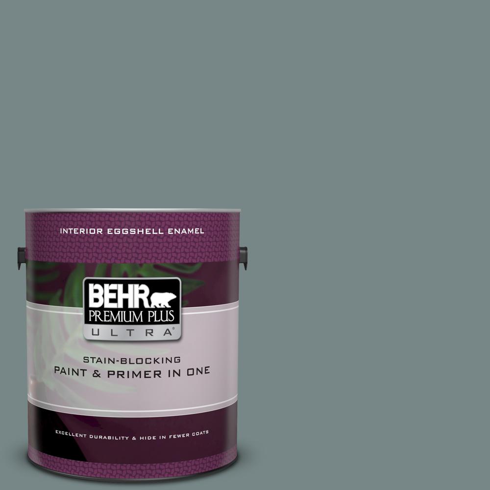 Behr Premium Plus Ultra 1 Gal Ul220 21 Juniper Ash Eggs Enamel Ul220 21 Juniper Ash Eggs Enamel Interior