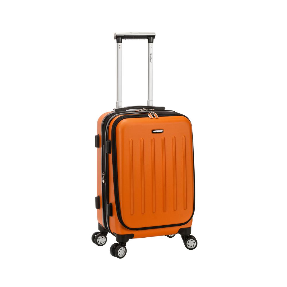 Rockland Expandable Titan 19 in. Hardside Spinner Laptop Carry-On Suitcase, Orange was $480.0 now $240.0 (50.0% off)