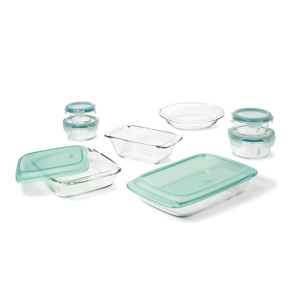 OXO Good Grips 14Piece Glass Bake, Serve and Store Bakeware Set