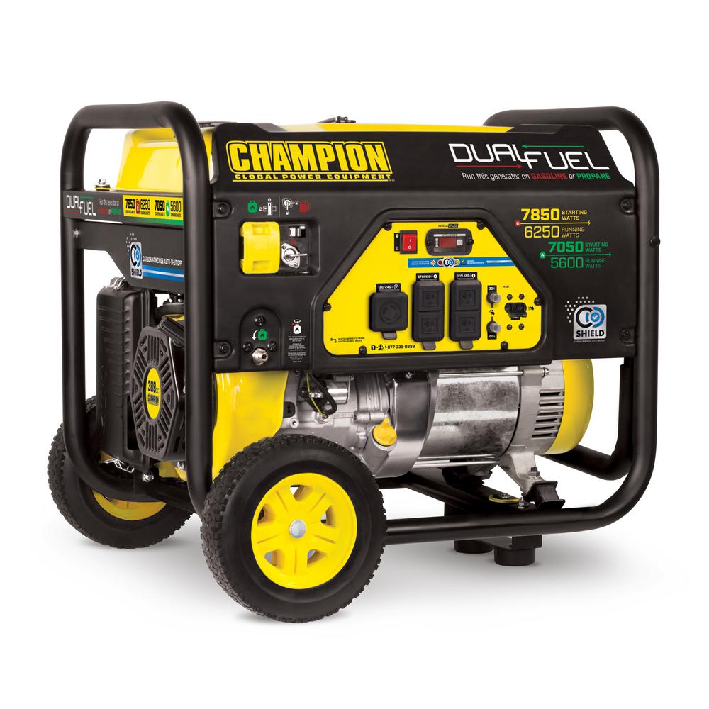Champion Power Equipment 5,500Watt Dual Fuel Powered Portable