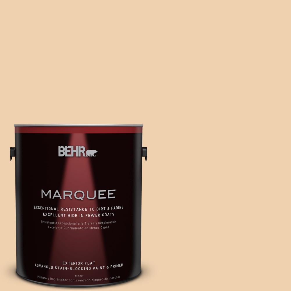BEHR MARQUEE 1gal. 300E2 Calm Air Flat Exterior Paint445001 The
