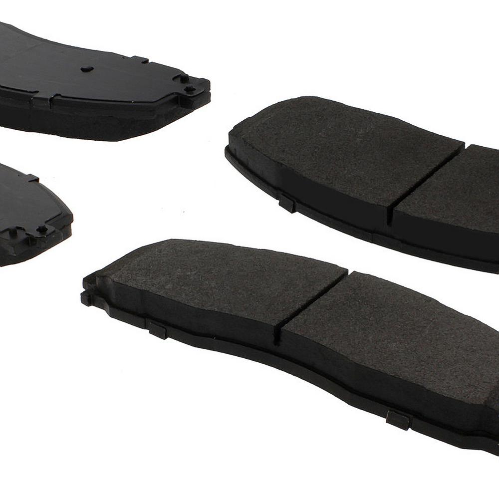 Disc Brake Pad Set-Premium Semi-Met Pads with Shim and Hardware Front Centric