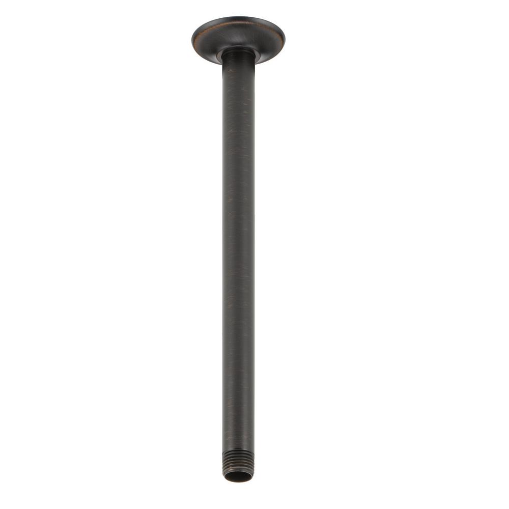 Delta 14 In Ceiling Mount Shower Arm And Venetian Bronze U4998 Rb The Home Depot - Bronze Shower Arm Mount Delta 14 In Ceiling Mount Shower Arm And Venetian Bronze U4998 Rb The Home Depot - Bronze Shower Arm Mount