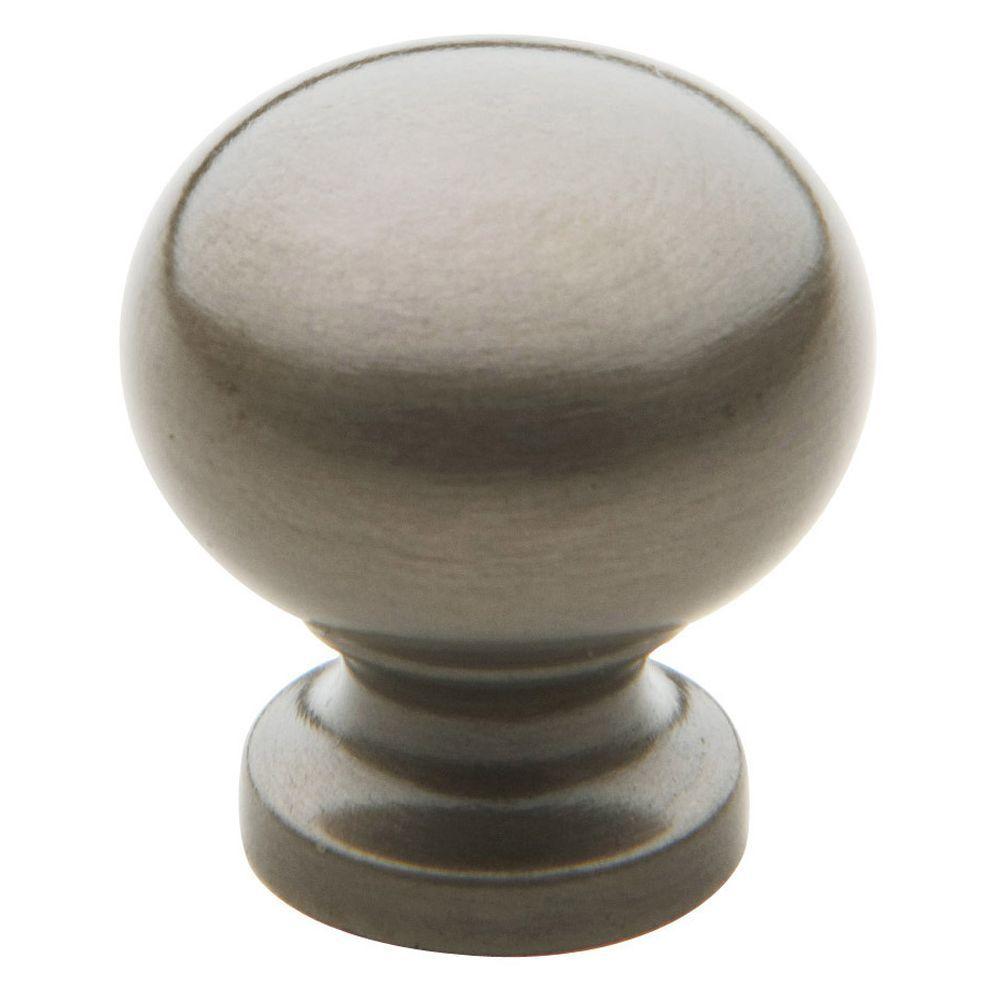 Baldwin Classic 3/4 in. Antique Nickel Round Knob4702.151.BIN