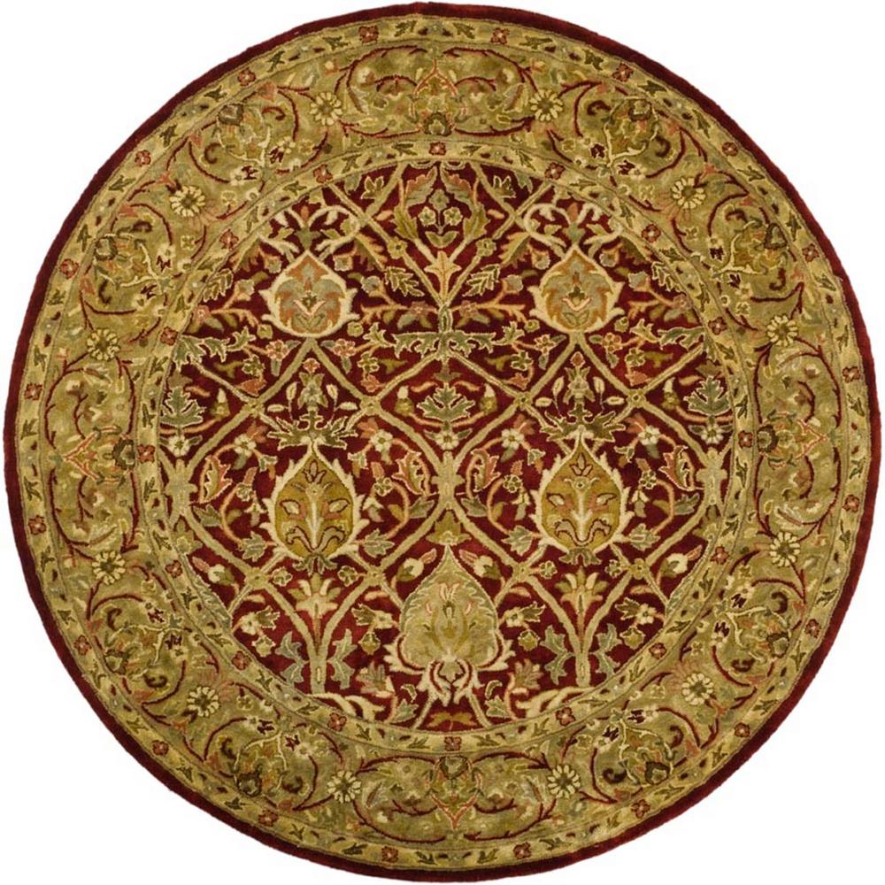 Safavieh Persian Legend Red/Gold 6 ft. x 6 ft. Round Area RugPL819K6R