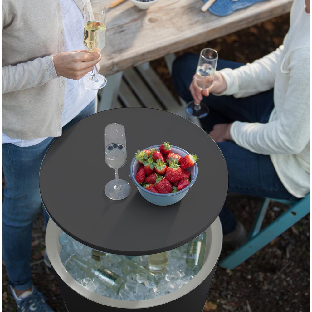 Keter Cool Bar Gray Resin Outdoor Accent Table And Cooler In One 233628 The Home Depot - Keter Cool Bar Patio Beverage Cooler Table With Lift Top Grey Keter Cool Bar Gray Resin Outdoor Accent Table And Cooler In One 233628 The Home Depot - Keter Cool Bar Patio Beverage Cooler Table With Lift Top Grey