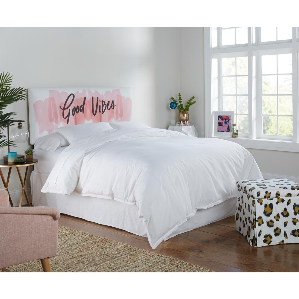 Skyline Furniture Good Vibes Mg Blush King Upholstered Headboard Skyline Furniture Good Vibes Mg Blush King Upholstered Headboard
