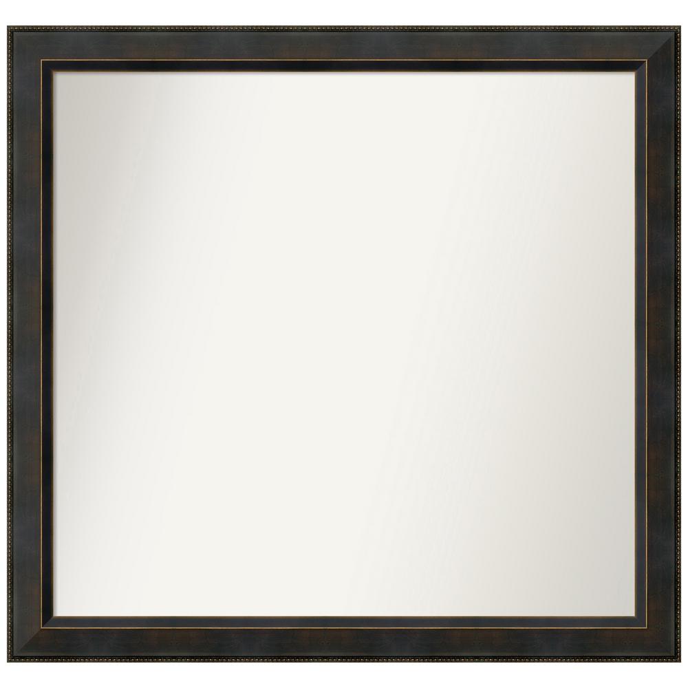Amanti Art Choose your Custom Size 36.38 in. x 34.38 in. Signore Bronze Wood Decorative Wall Mirror was $424.96 now $249.87 (41.0% off)