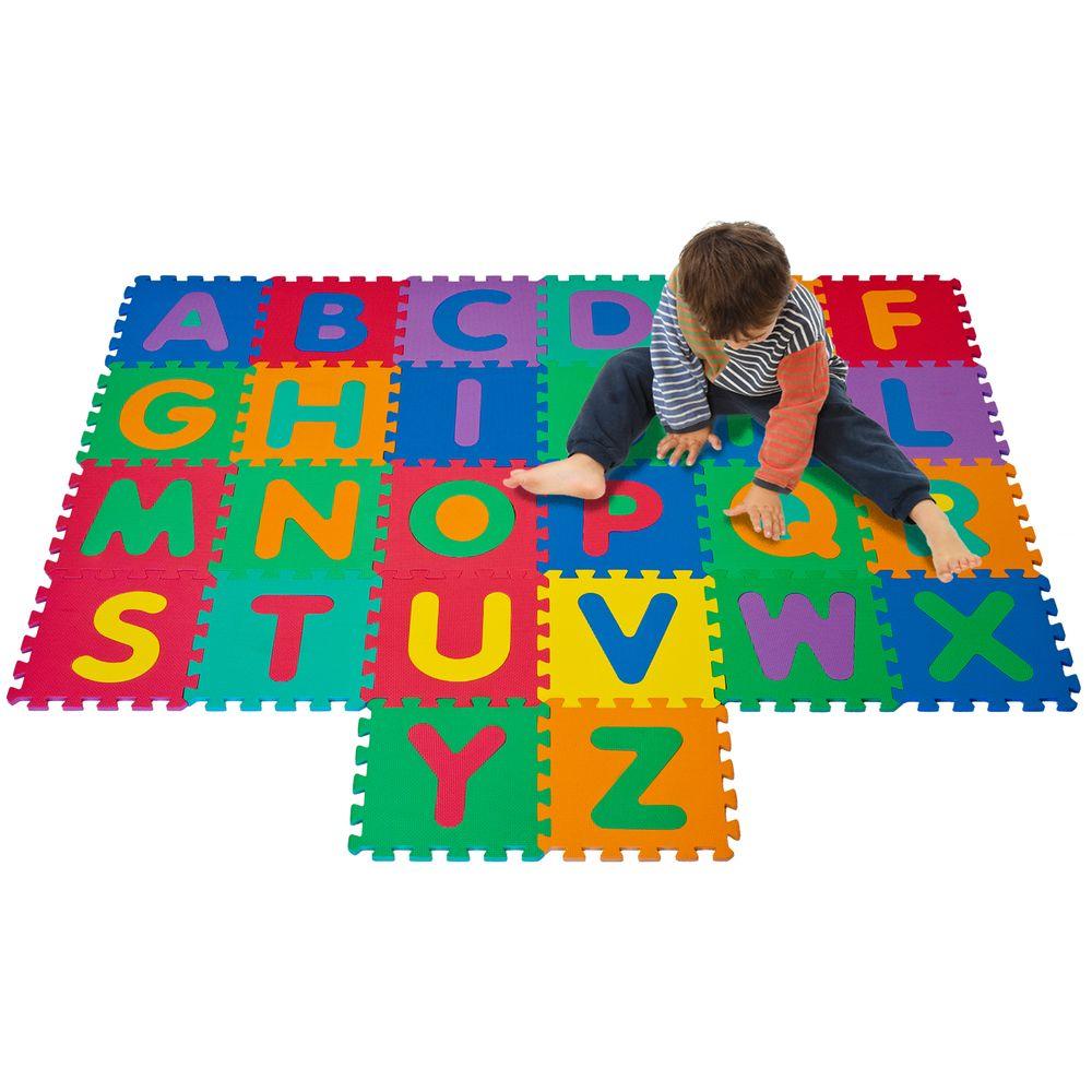 Trademark Games Foam Floor Alphabet Puzzles Mat For Kids 80 31515