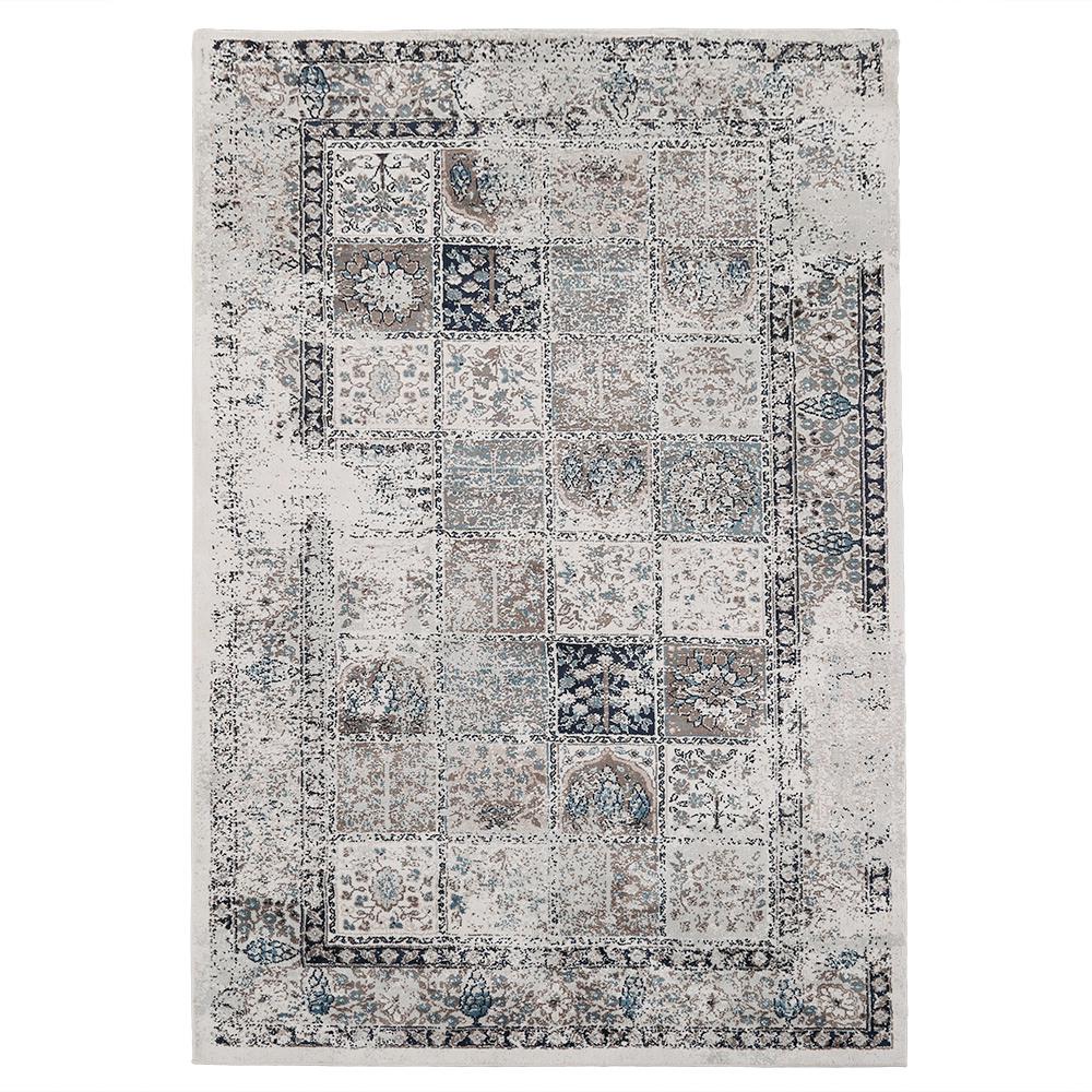 Lnc Brown Distressed 8 Ft X 10 Plaid Area Rug