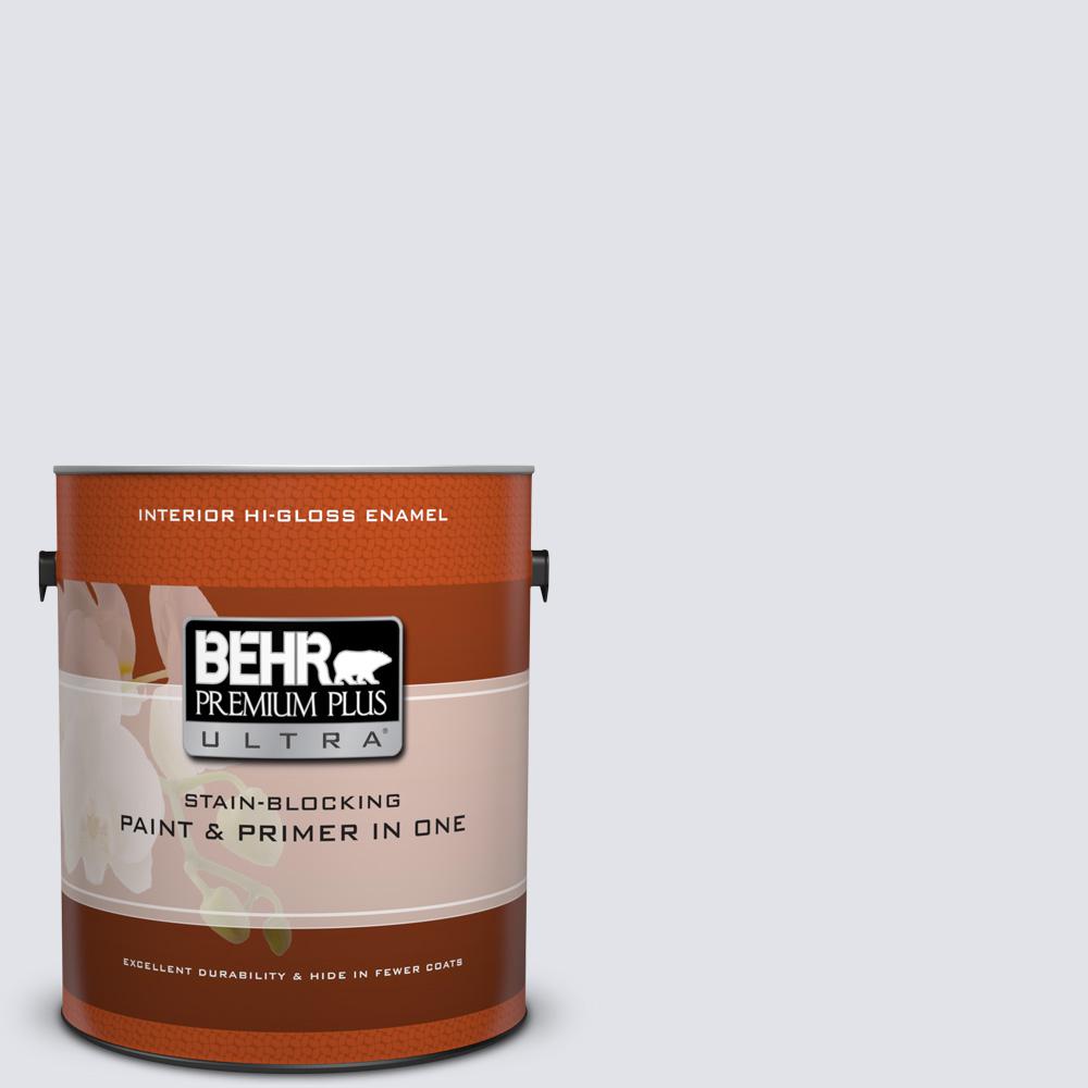 BEHR Premium Plus Ultra 1 gal. PPU166 Lilac Mist HiGloss Enamel