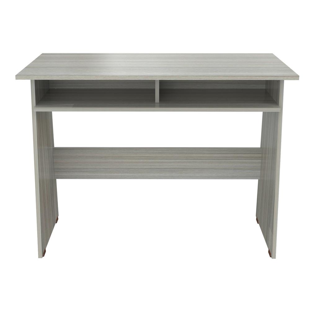 Inval Smoke Oak Computer Desk Es 10503 The Home Depot