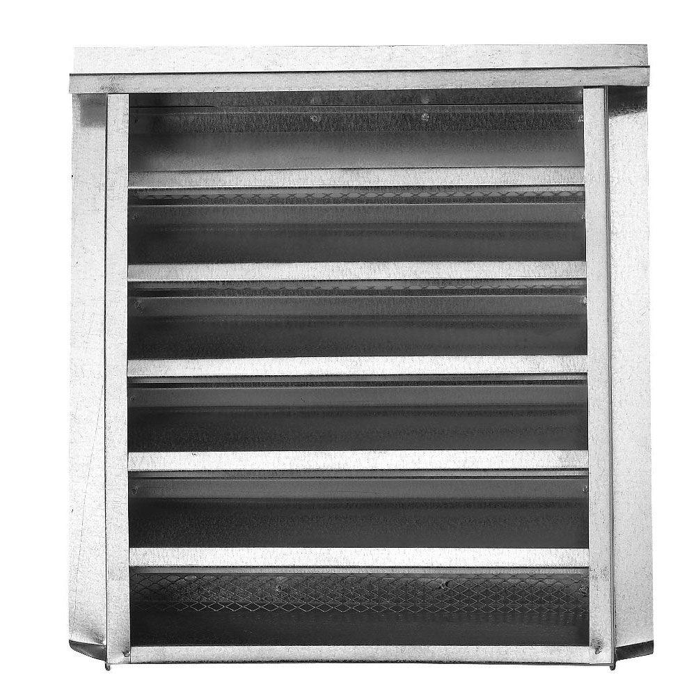 2 in. Aluminum Mini Round Louver Vent-ML2 - The Home Depot