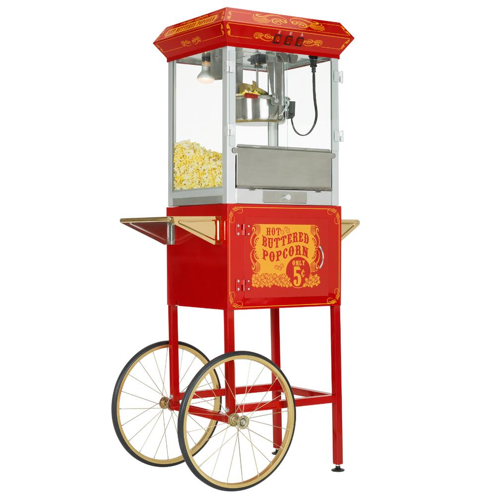 Alpha 025PMC08 Commercial Pop Corn Machine Cart 