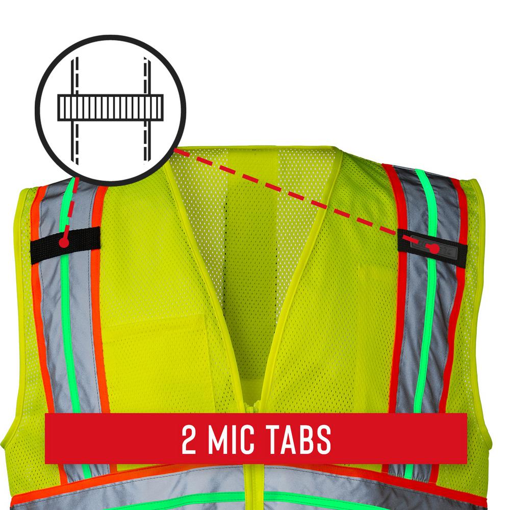 light up reflective vest