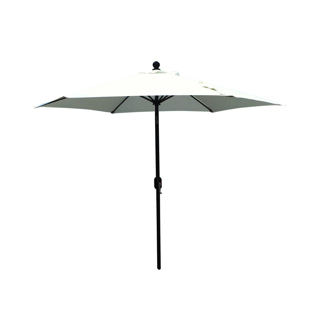 Boyel Living 9 Ft Market Patio Umbrella In White Edwf9002 The Home Depot