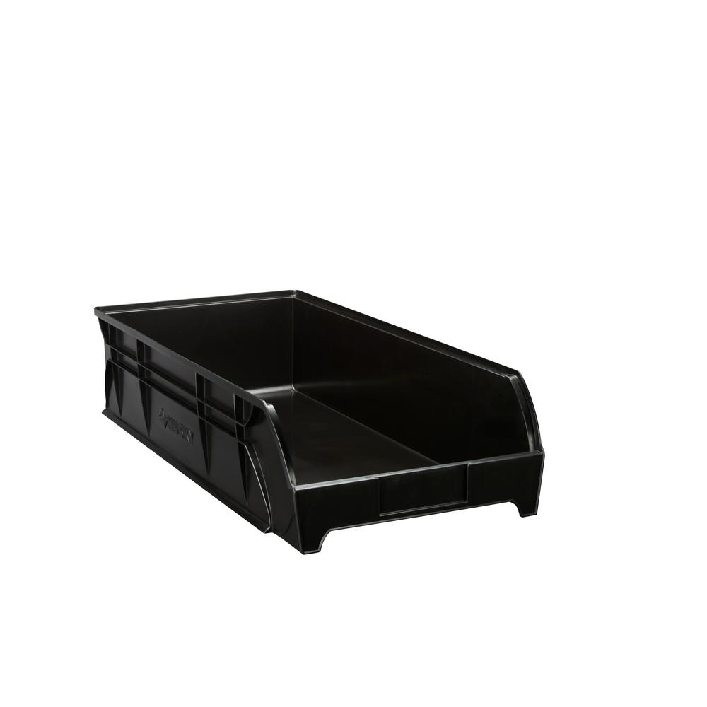 Husky Stackable Storage Bin in Black232387 The Home Depot