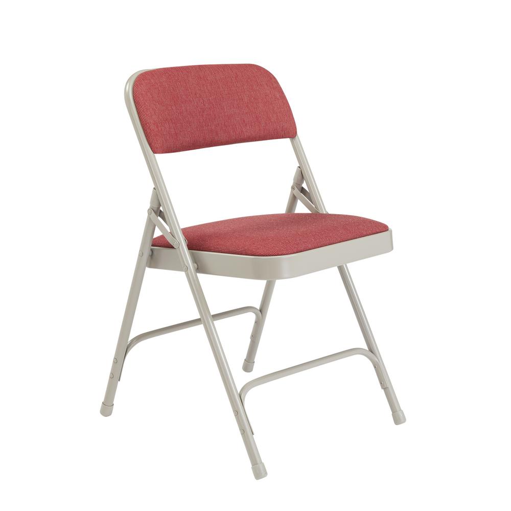 red fold up chairs