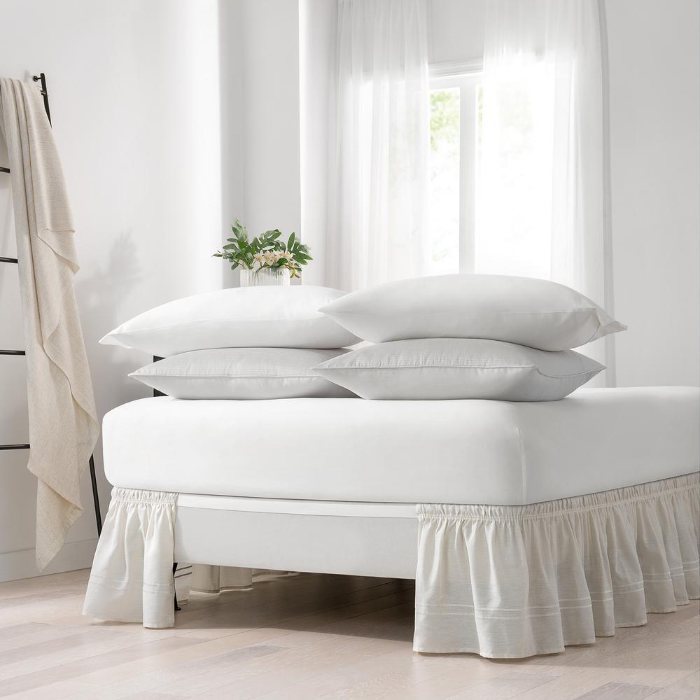 Easy Fit Baratta Camel Solid King Bed Skirt-16309BEDDQKGCML - The Home ...