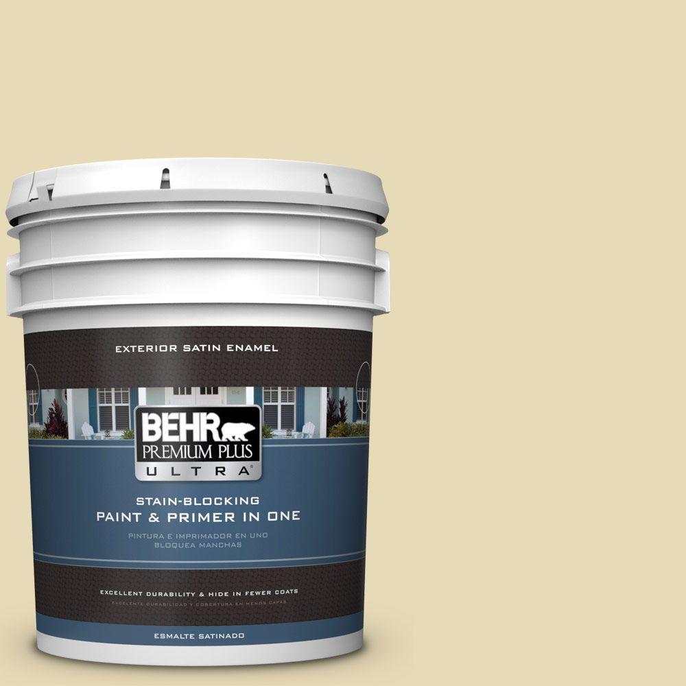BEHR Premium Plus Ultra 5gal. 370E3 Willow Herb Satin Enamel