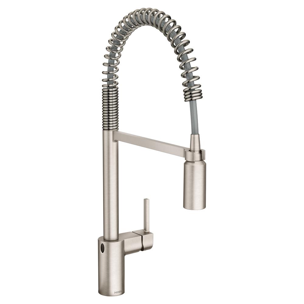 7185ewsrs Spot Resist Stainless Moen Brantford Motionsense Wave Touchless One Handle Pulldown Kitchen Faucet Featuring Reflex Rough Plumbing Tools Home Improvement Ekbotefurniture Com