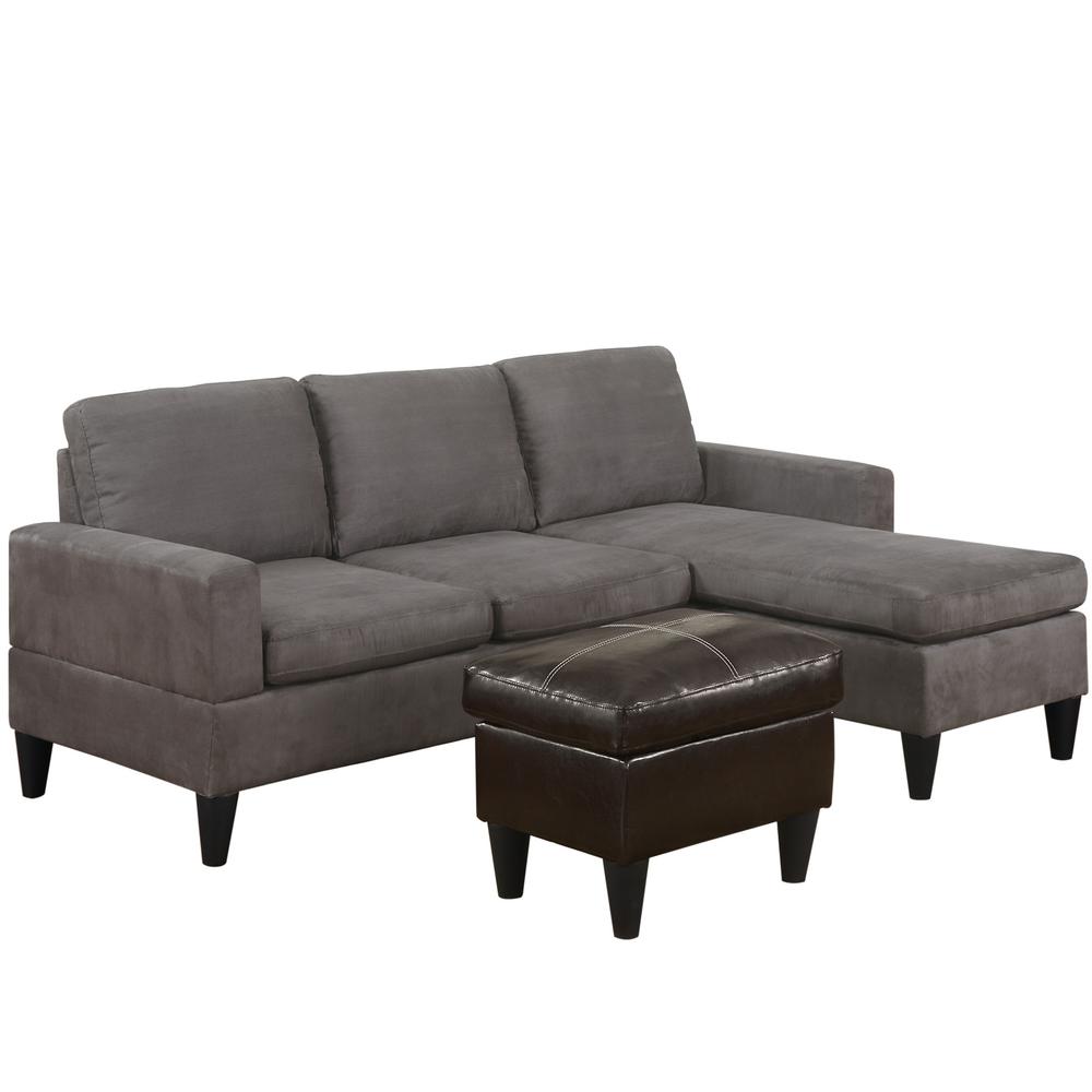Sectionals Living Room Furniture The Home Depot