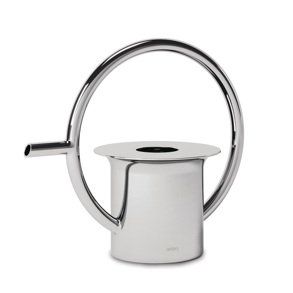 Esschert Design 1/2 Gal. Modern Style Stainless Steel Watering Can-TG45 ...