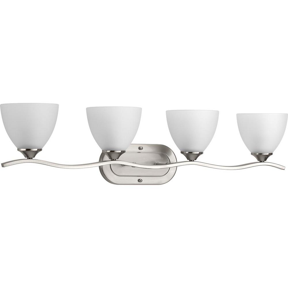 progress lighting calven collection 4 light brushed nickel bath light p3236 09wb the home depot progress lighting laird collection 4 light brushed nickel bath light p300098 009 the home depot progress lighting calven collection 4 light brushed nickel bath light p3236 09wb the home depot progress lighting laird collection 4 light brushed nickel bath light p300098 009 the home depot