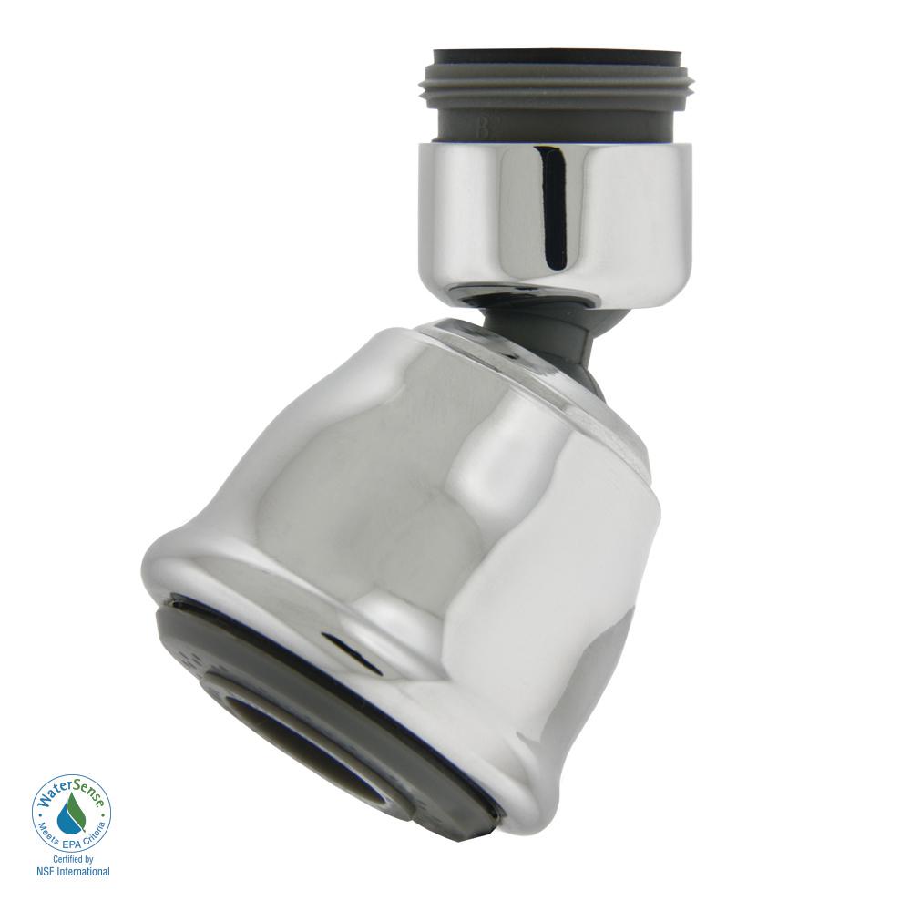 Bubble Stream 1 5 Gpm Water Saving Swivel Spray Aerator
