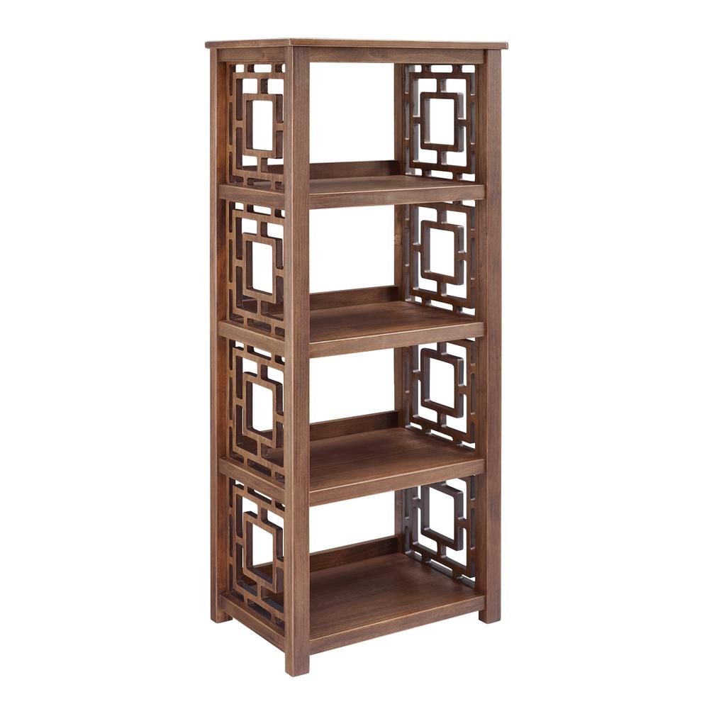 StyleCraft White Church St. Bookcase AF42534DS The Home Depot