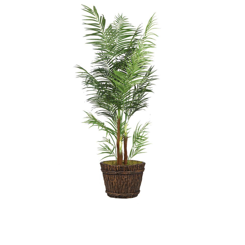 Laura Ashley 84 in. Tall Areca Palm Tree in PlanterVHX108217 The