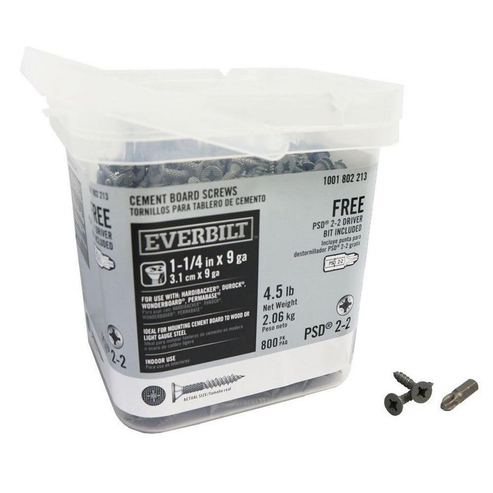 RockOn 9 x 11/4 in. Phillips High Low Threaded WaferHead Cement