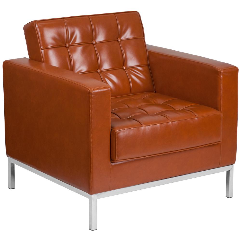 Cognac Accent Chairs Chairs The Home Depot