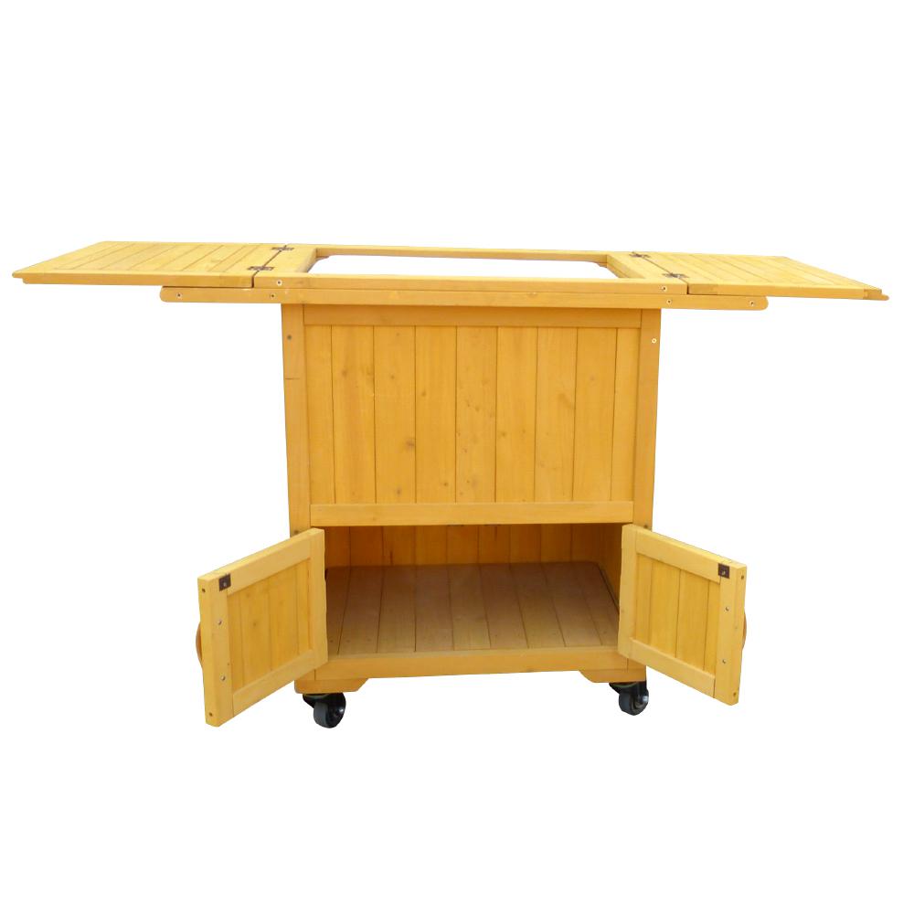20 Gal Steel Party Cooler Cart Hd90010 Rd The Home Depot 55 Qt 4 Wheeled Wooden Cooler Warmer Cart