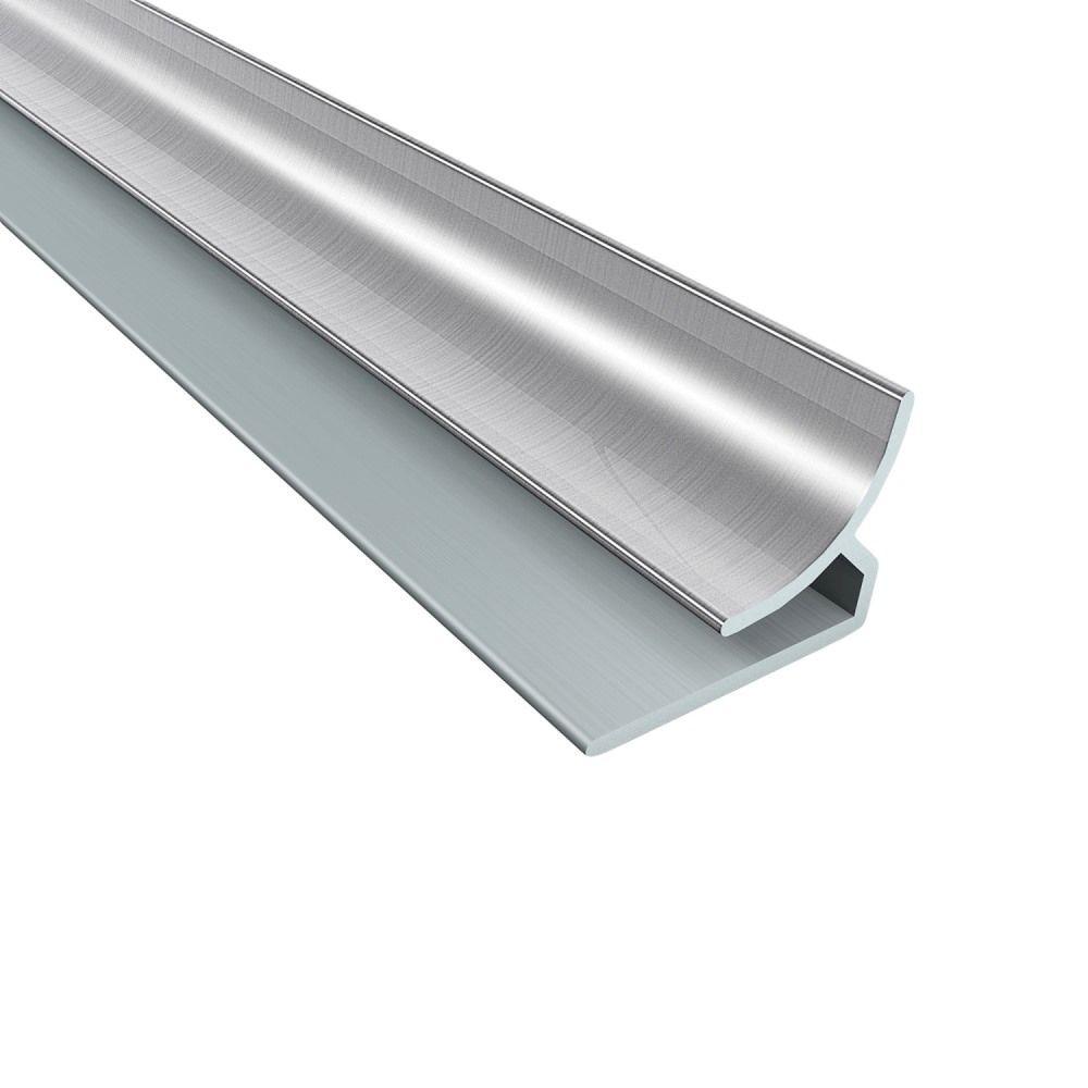 Fasade 18 In Inside Corner Decorative Wall Tile Trim Brushed
