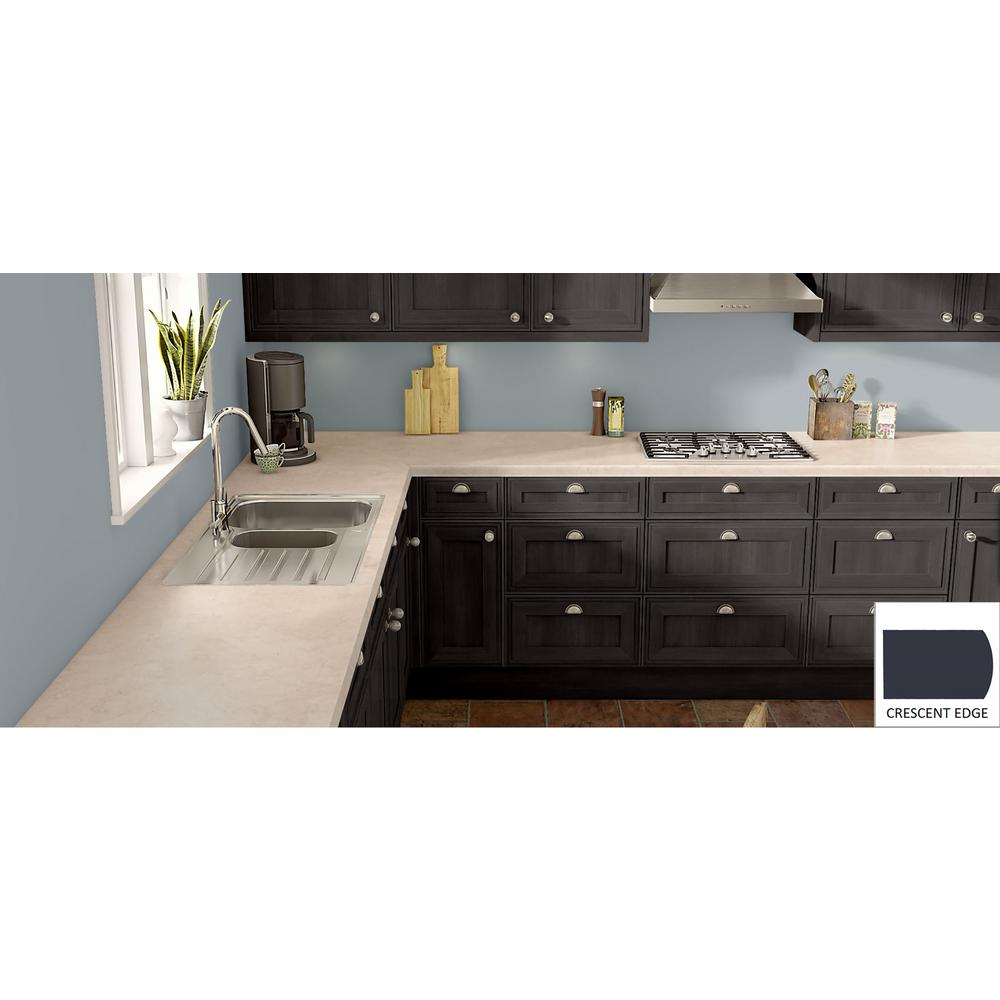 Wilsonart Hebron White Laminate Custom Crescent Edge Ce Fe