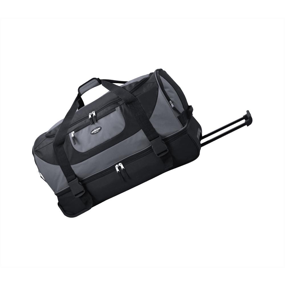 travelers club 32 collapsible rolling duffel