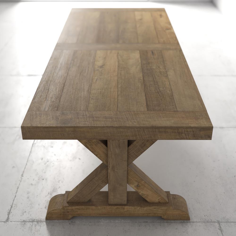 Urban Woodcraft Madera 98 In Natural Dining Table 500h 98dt Xb N