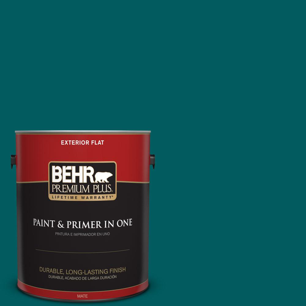 BEHR Premium Plus 1gal. SH500 Realm Flat Exterior Paint430001