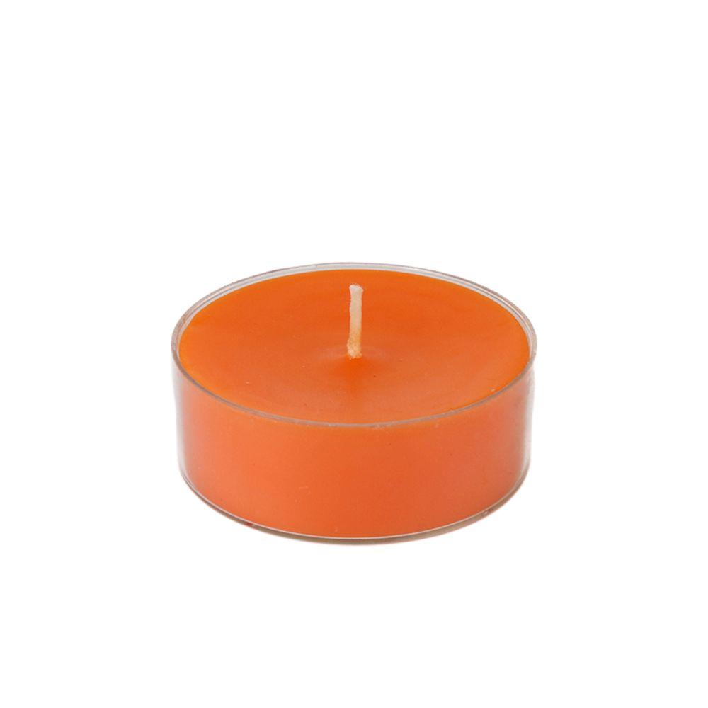 Zest Candle 2 25 In Orange Mega Oversized Tealights 12 Box Ctm Zest Candle 2 25 In Orange Mega Oversized Tealights 12 Box