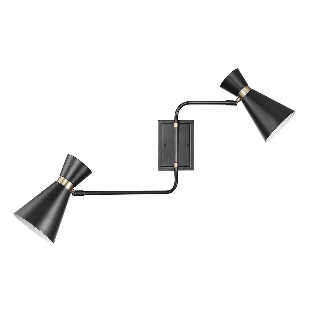 2 arm wall lights