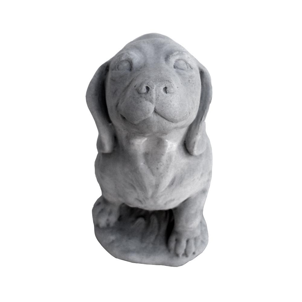Cast Stone Dachshund Garden Statue Antique Gray Gnd Ag The