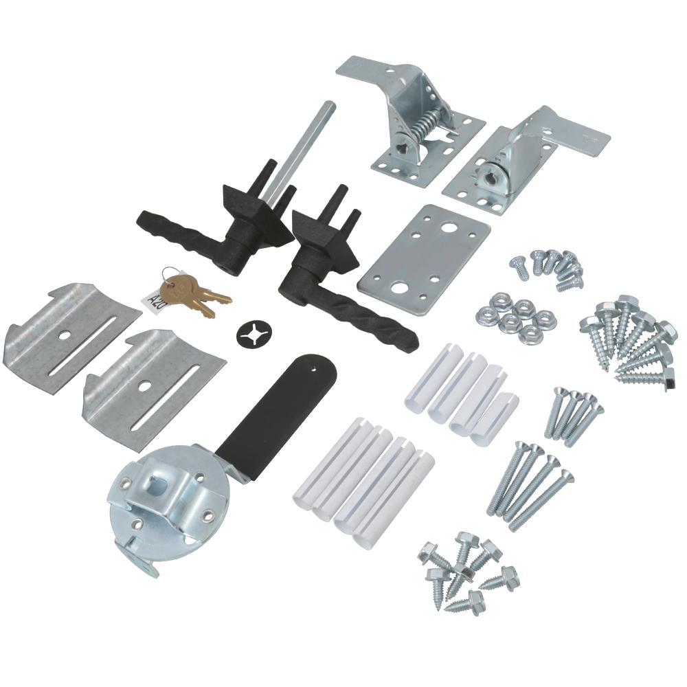 Clopay Decorative Twisted L Lock Set for Overhead Garage Doors0125212