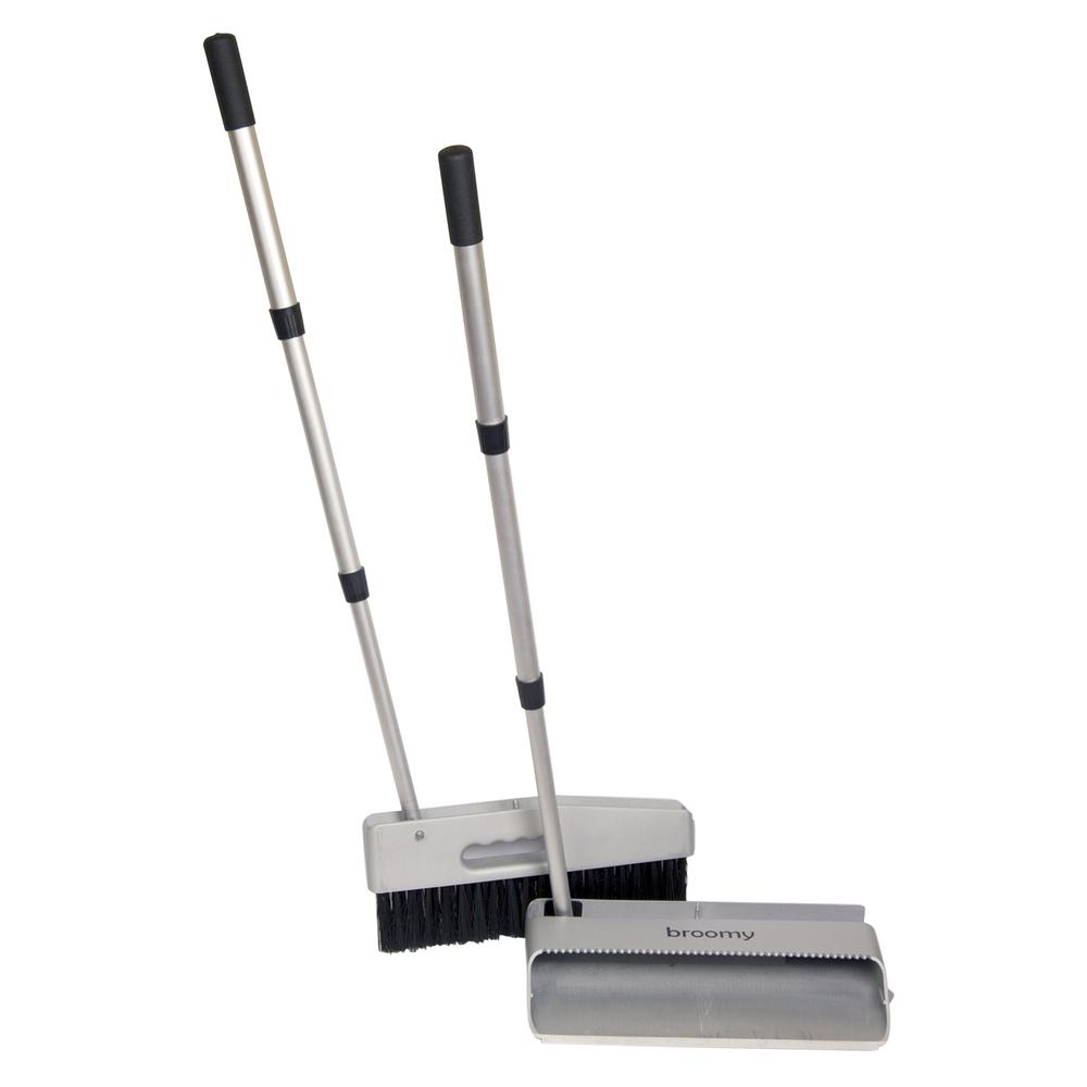 Viatek Silver Broomy Dust PanBRM01SIL The Home Depot