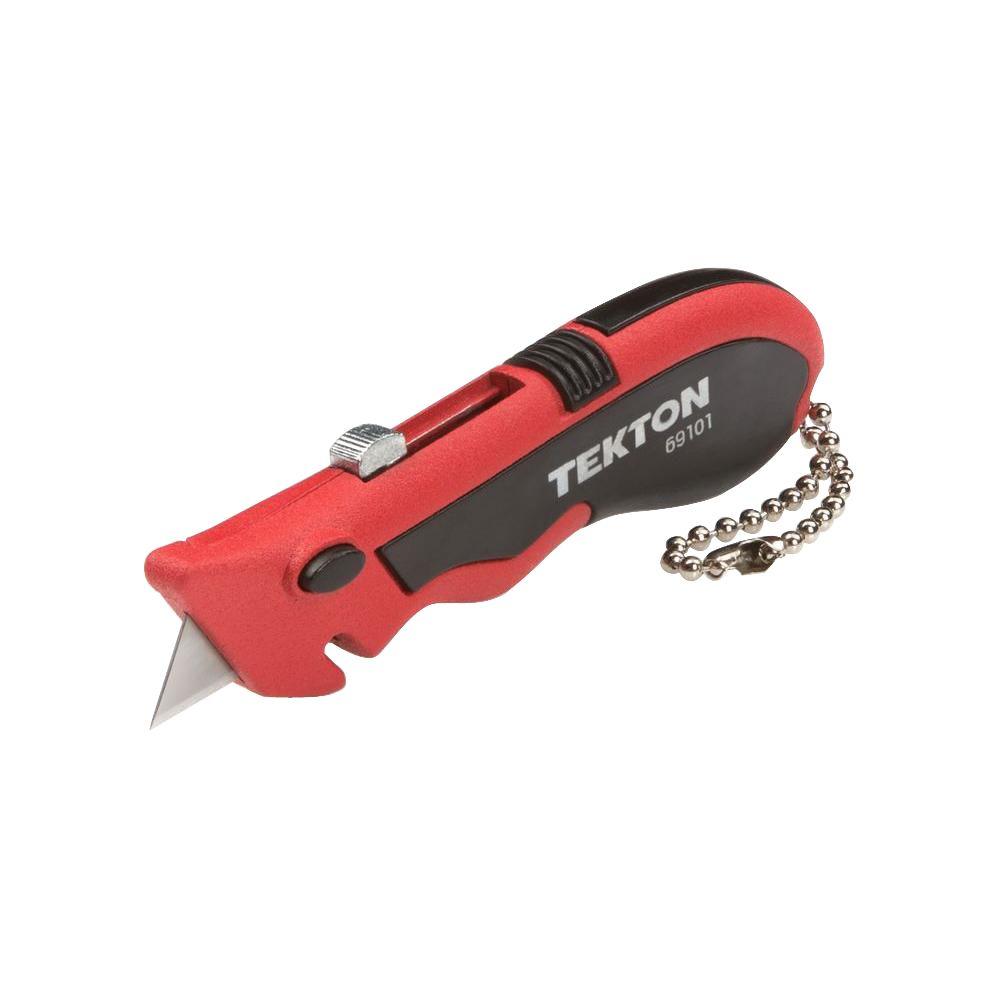 TEKTON Mini Quick-Change Retractable Utility Knife-69101 - The Home Depot