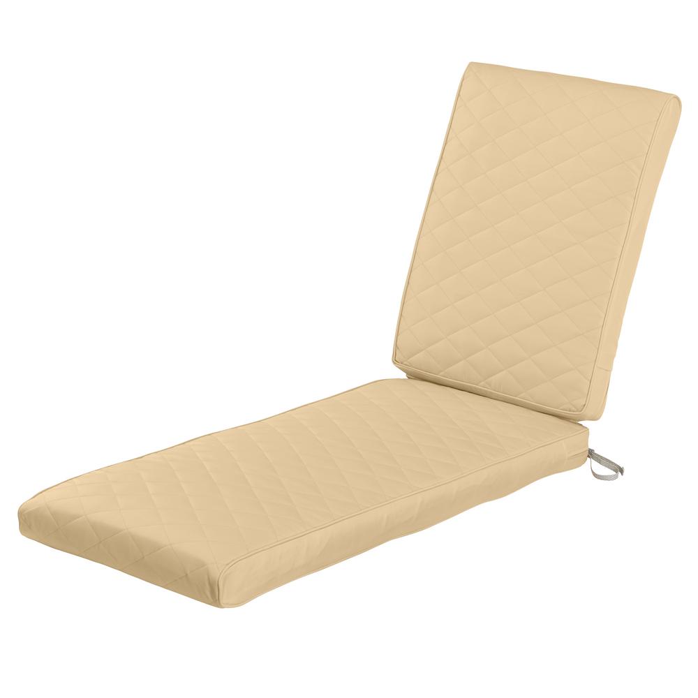 Montlake Fadesafe 80 In L X 26 W 3 Thick Chamomile Outdoor Quilted Chaise Lounge Cushion 62 029 Cream Ec The Home Depot - Outdoor Chaise Lounge With Thick Cushions Montlake Fadesafe 80 In L X 26 W 3 Thick Chamomile Outdoor Quilted Chaise Lounge Cushion 62 029 Cream Ec The Home Depot - Outdoor Chaise Lounge With Thick Cushions