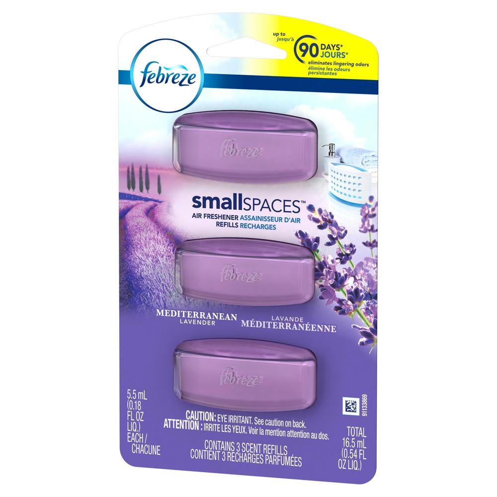 Febreze 0.54 oz. SmallSpaces Linen and Sky Air Freshener Refills ... Febreze 0.54 oz. SmallSpaces Linen and Sky Air Freshener Refills ...