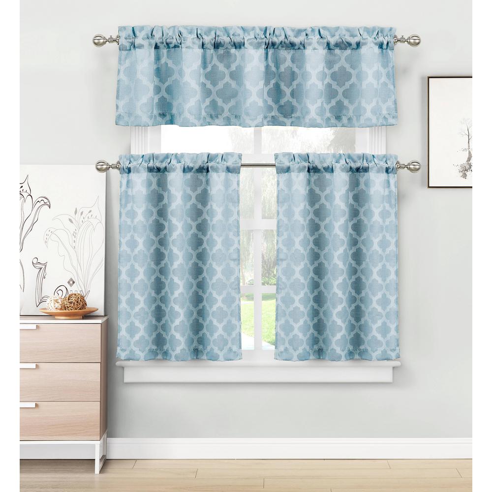 Home Maison Longoria Light Blue Homemaison Jacquard Kitchen