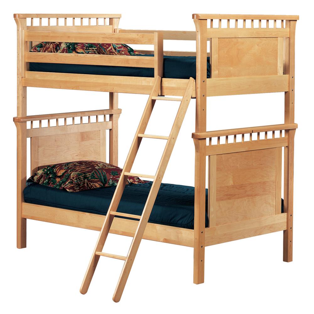 Bennington Natural Twin Bunk Bed